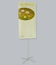sisteme de afisaj x-base rollup roll up baner banner