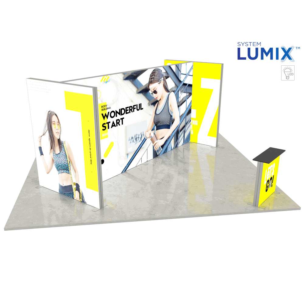 Standuri EXPO LED - de la 6896.98 LEI |  PRINTCENTER - Tipar digital, offset, indoor, outdoor